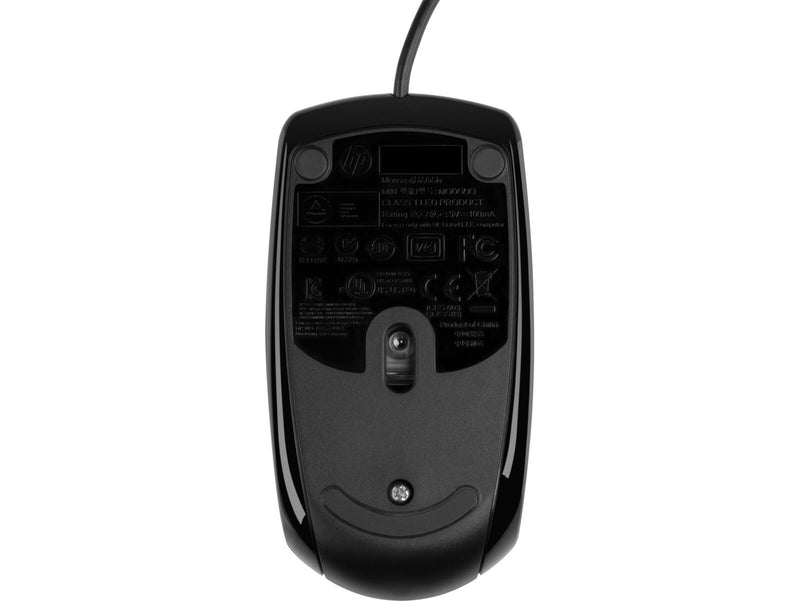 HP X500 Maus kabelgebunden schwarz