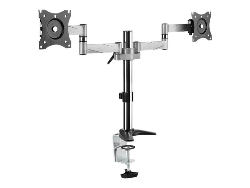 LogiLink Dual monitor mount 13–27" aluminum arm length: 342 mm