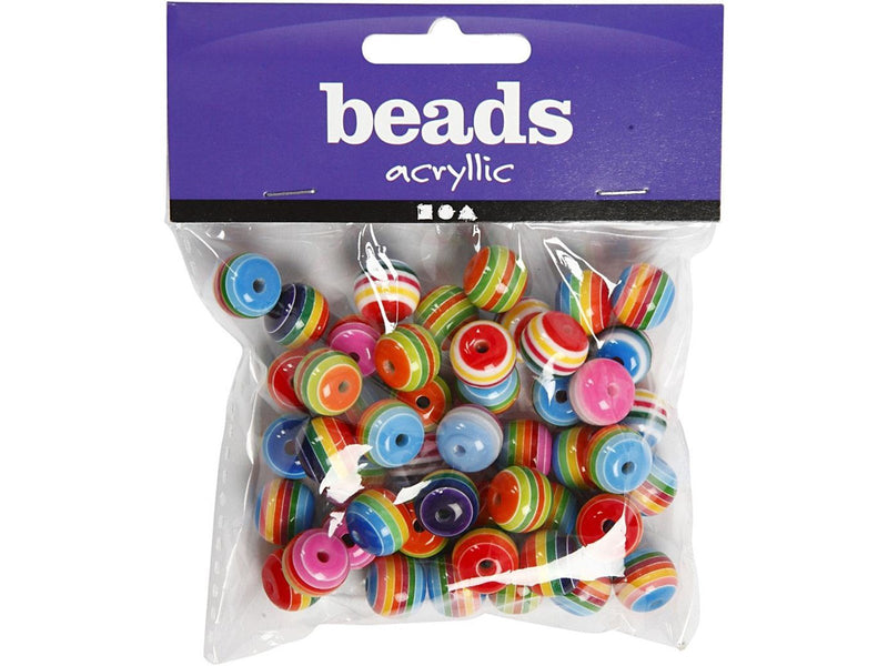 Creativ Company Beads Rainbow Multi Mix