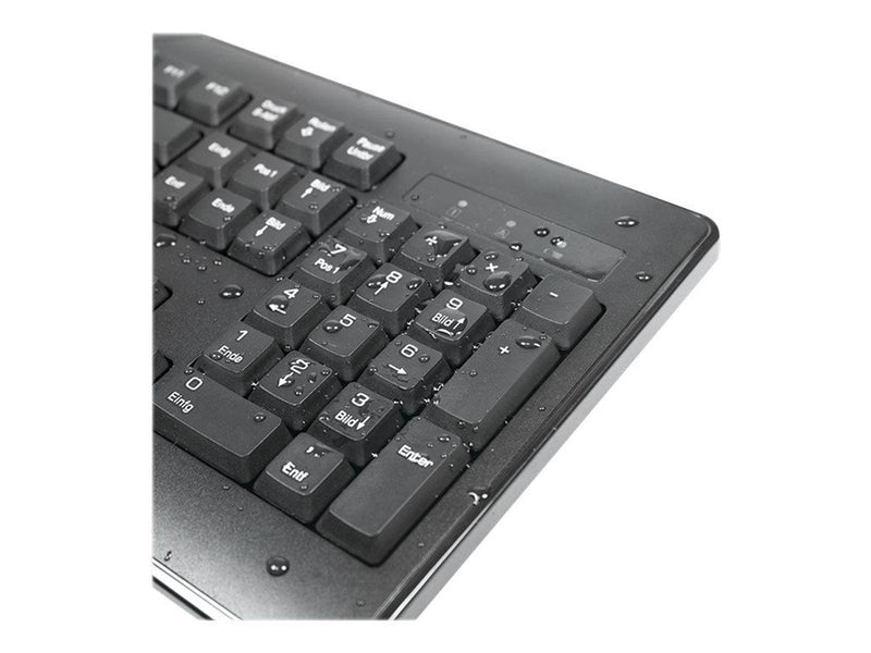 LogiLink 2.4 GHz wireless keyboard & mouse set - Tastatur & Maus Set - Schwarz