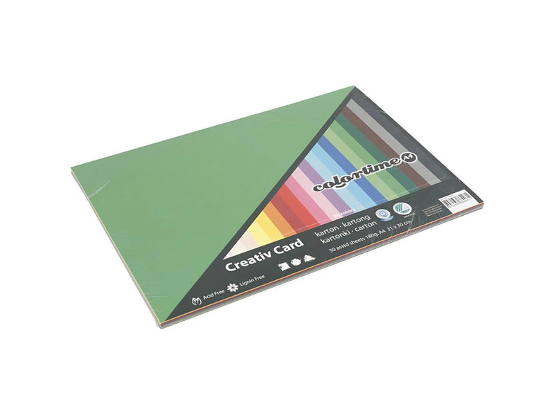 Creativ Company Colored Cardboard A4 30 Sheets