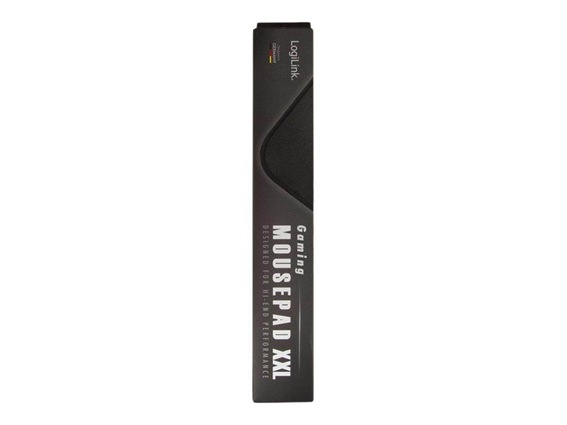LogiLink Gaming mouse pad stitched edges 890 x 435 mm black