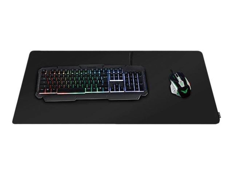 LogiLink Gaming mouse pad stitched edges 890 x 435 mm black