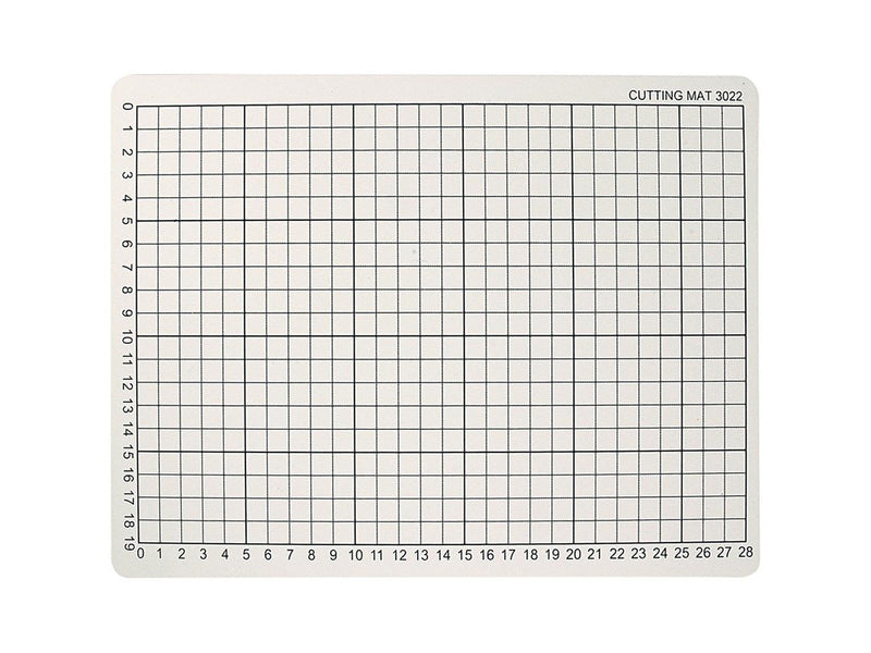 Creativ Company Cutting Mat Rubber with Grid Lines 22x30cm