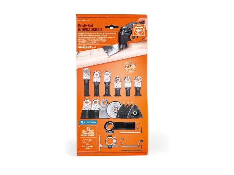 Fein Profi-Set - Multi-tool accessory set - 45 pieces - Starlock Max