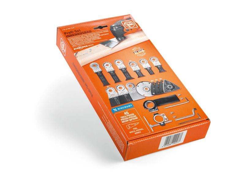 Fein Profi-Set - Multi-tool accessory set - 45 pieces - Starlock Max