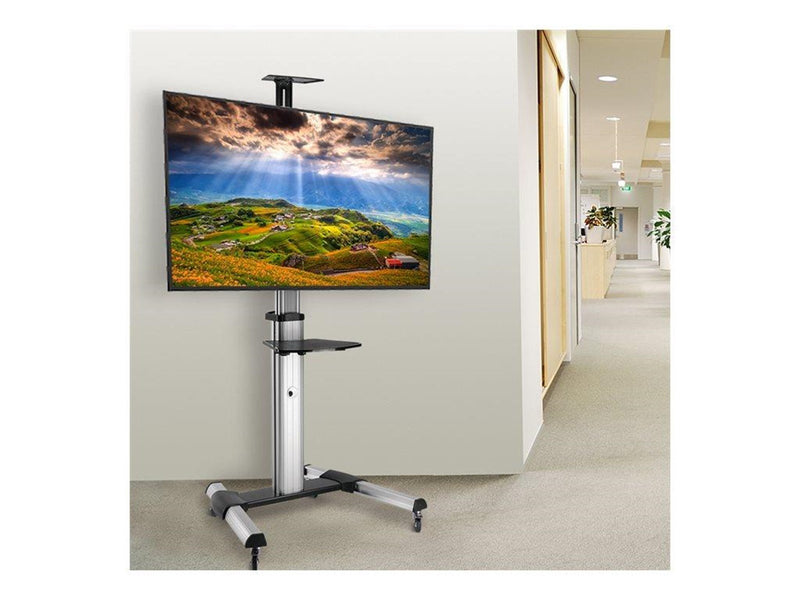 LogiLink TV/monitor cart 37–70" height adjustable 50 kg max. 50 kg 70" 200 x 200 mm