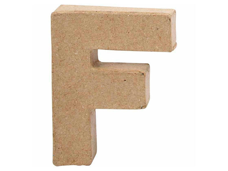 Creativ Company Letter Papier-mache Small - F