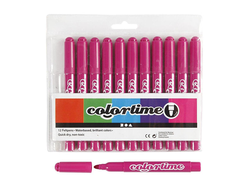 Creativ Company Pink Jumbo pens 12pcs.