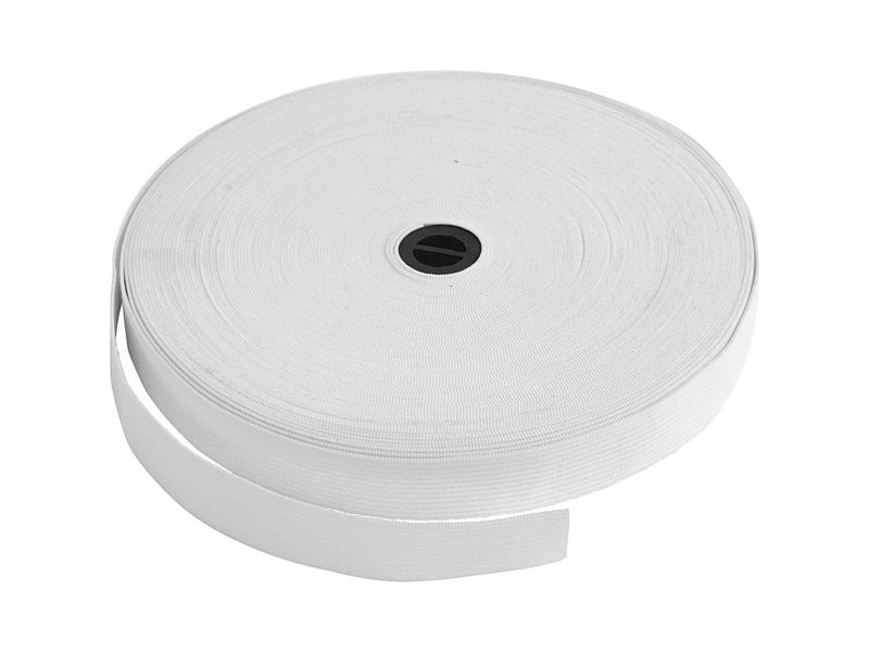 Creativ Company Elastic Thickness 20mm White 25m