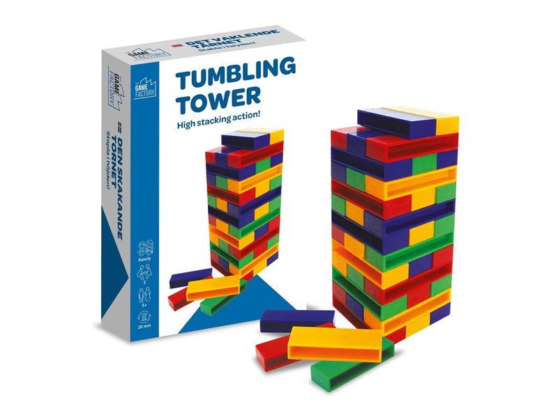 The Game Factory Tumbling Tower Travel Game