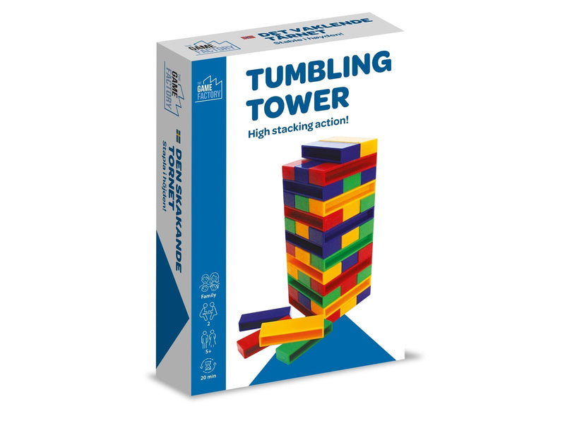 The Game Factory Tumbling Tower Travel Game