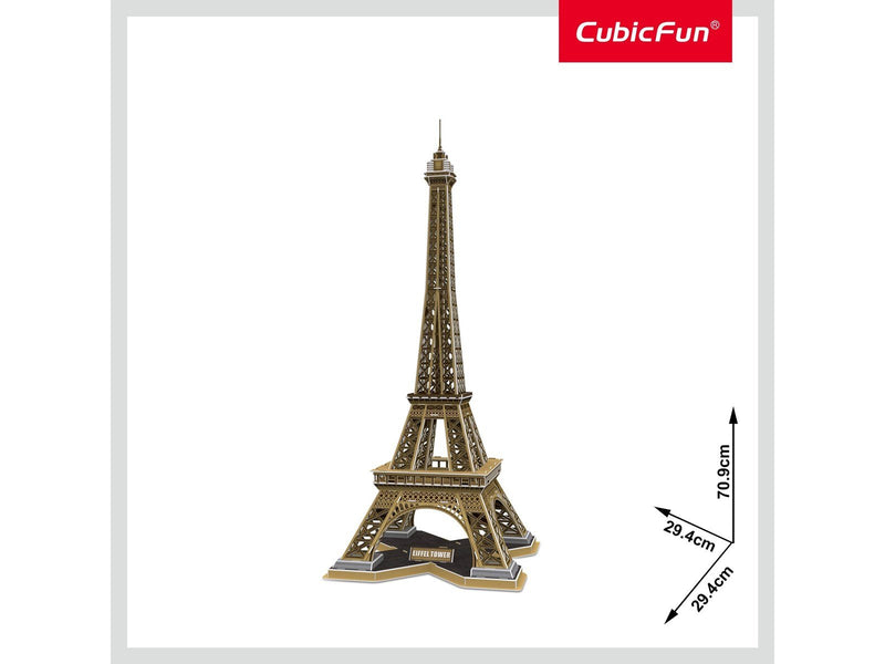 Cubic Fun Paris: Eiffel Tower 3D 80 pcs 3D Puzzle