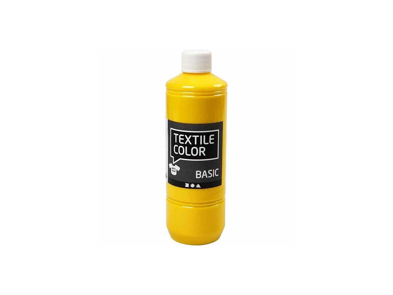Creativ Company Textile paint - Primary Yellow 500ml
