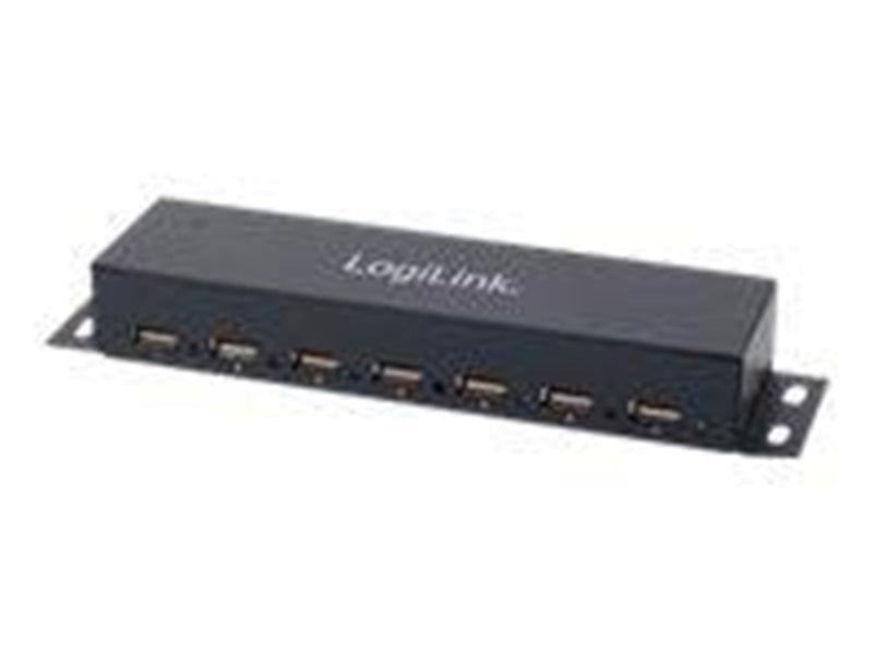 LogiLink USB 2.0 hub 7-Port metal USB-Hubs
