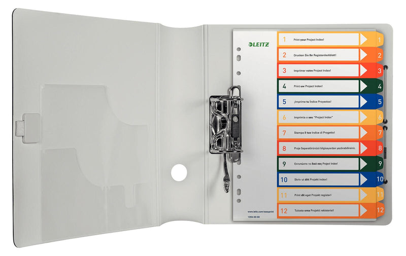 LEITZ Ordnerregister 1294 Vollformat extrabreit - 12-teilig