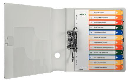 LEITZ Ordnerregister 1294 Vollformat extrabreit - 12-teilig