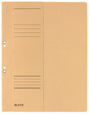 LEITZ A4 ßsenhefter aus Karton - chamois