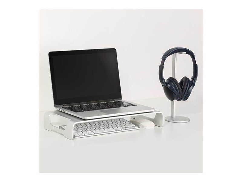 LogiLink Tabletop monitor riser aluminum 400 mm long 20 kg