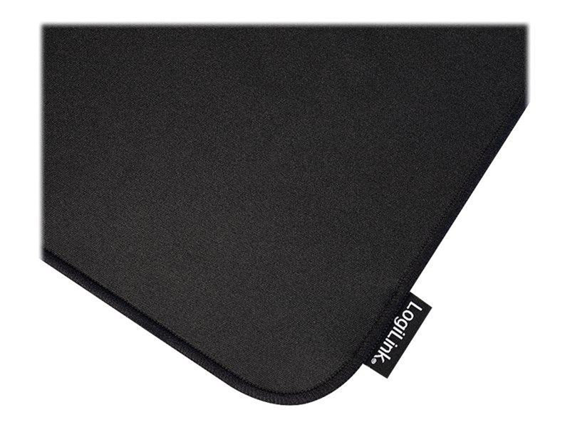 LogiLink Gaming mouse pad stitched edges 320 x 270 mm black