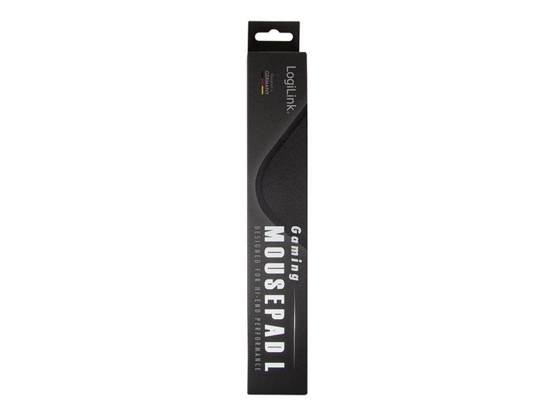 LogiLink Gaming mouse pad stitched edges 320 x 270 mm black
