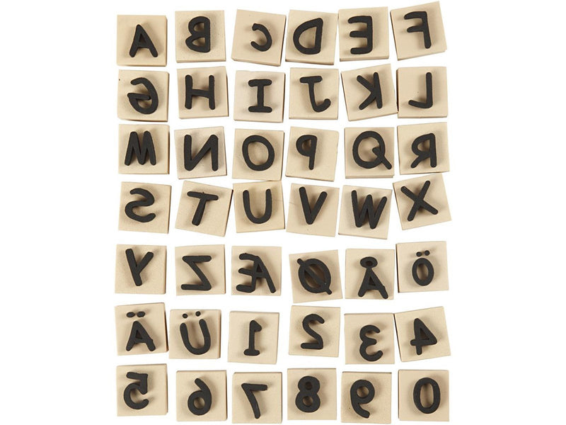 Creativ Company Foam Stamp Set 42pcs.