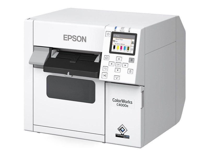 Epson ColorWorks C4000e Desktop Color Label Printer (BK)