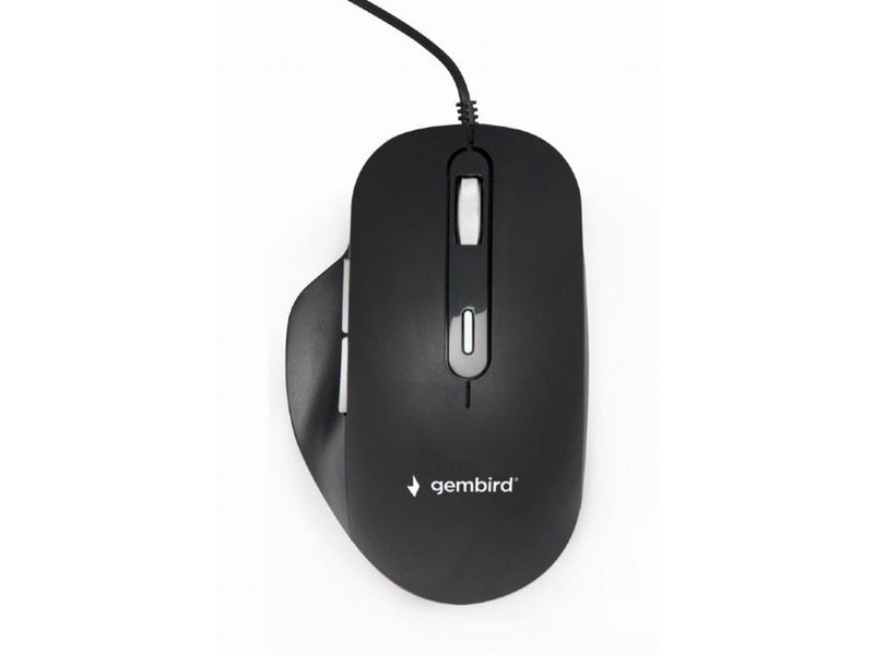 Gembird Wired optical mouse 6B-02 - Maus (Schwarz)