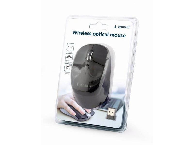Gembird Wireless optical mouse 4B-05 - Maus (Schwarz)