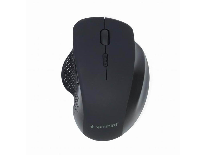 Gembird Ergonomic wireless optical mouse 6B-02 - Maus (Schwarz)