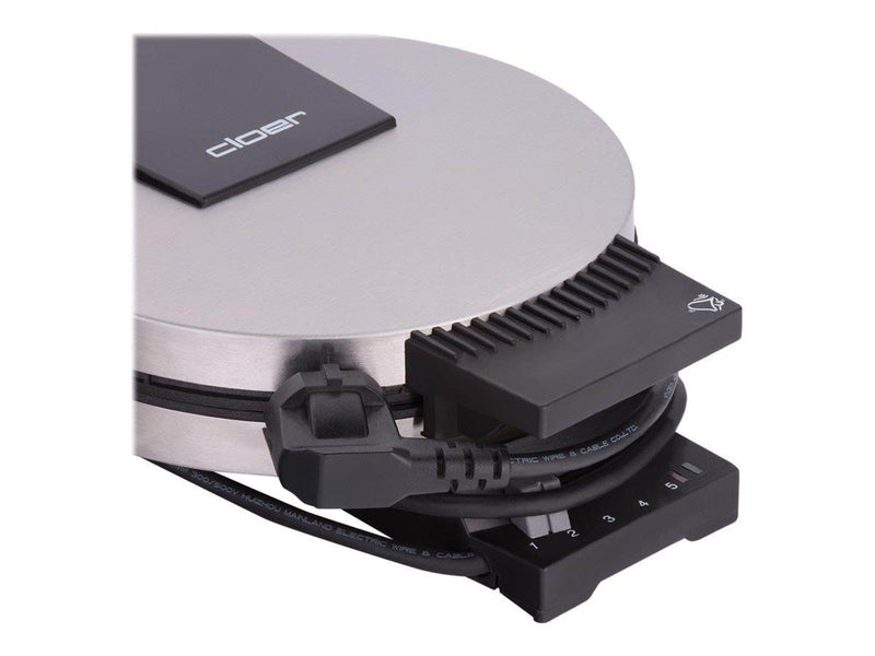 Cloer Waffeleisen 189 - Silver/Black