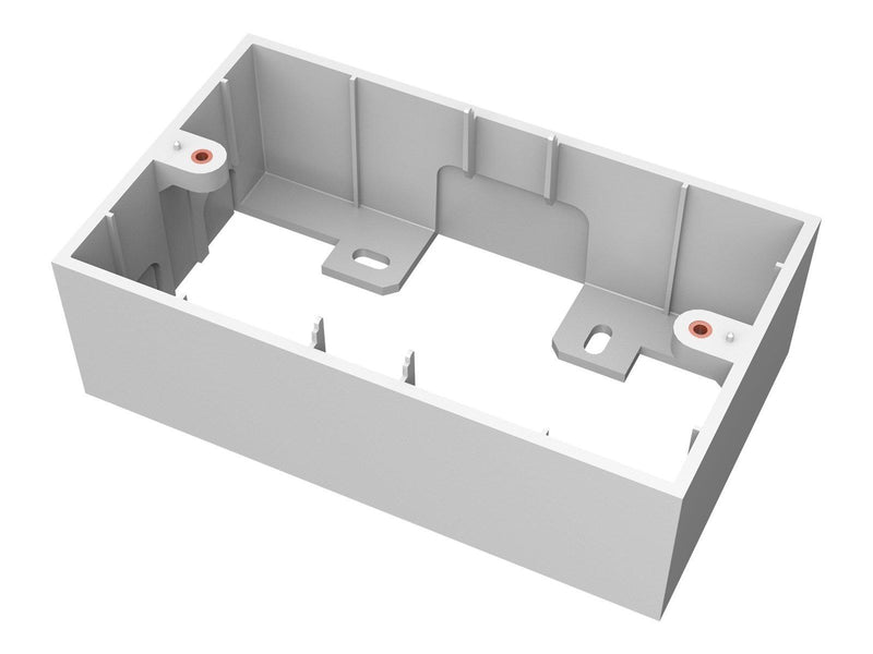 Vision TC3 UK 2-Gang Surface-Mount Backbox