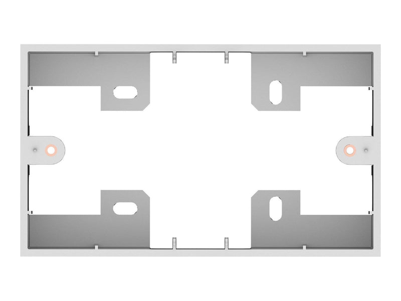 Vision TC3 UK 2-Gang Surface-Mount Backbox