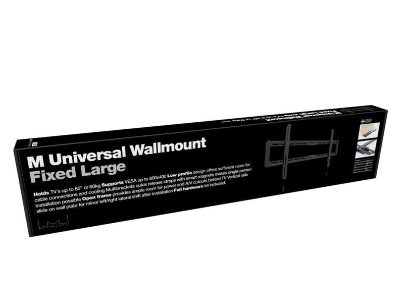 Multibrackets M Universal Wandmontage Fixed Groß 60 kg 85" 300 x 200 mm