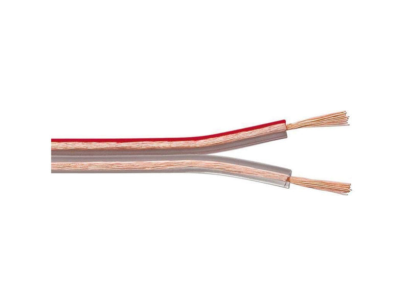 Pro Lautsprecher Kabel 2.5mm Clear - 10m