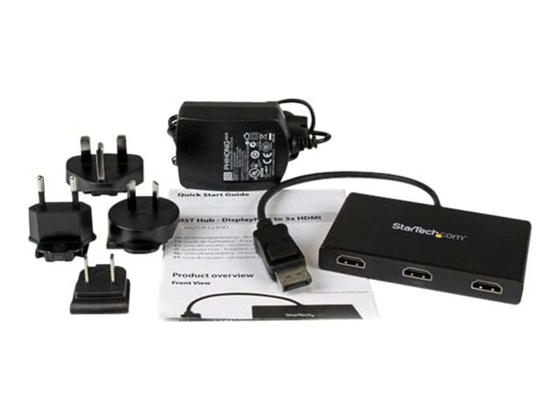StarTech.com MST Hub DisplayPort to 3x HDMI