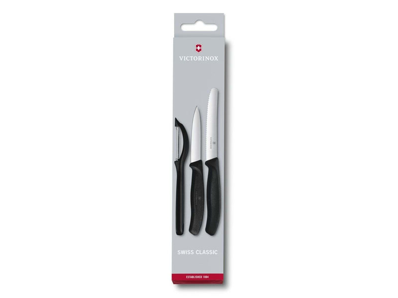 Victorinox Swiss Classic Paring Knife Set with Peeler - 3 Pieces