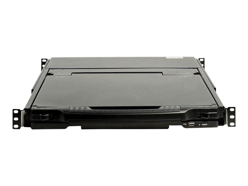 17" StarTech.com 17" Dual Rail Rackmount KVM Console with 1080p - DVI & VGA - KVM console - Full HD (1080p) - 17.3"