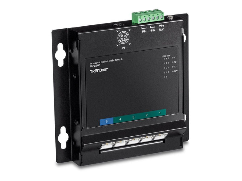 TRENDnet TI-PG50F - Industrial - switch - 5 ports - unmanaged