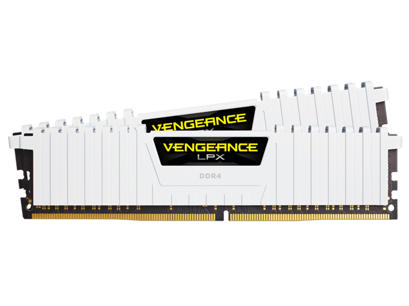 Corsair Vengeance LPX DDR4-3200 - 16GB - CL16 - Dual Channel (2 pcs) - Intel XMP - Weiß