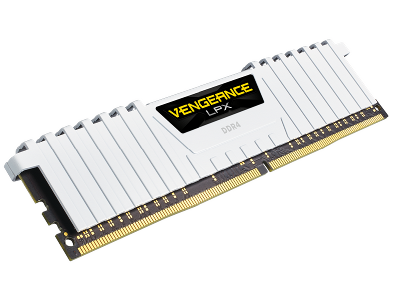 Corsair Vengeance LPX DDR4-3200 - 16GB - CL16 - Dual Channel (2 pcs) - Intel XMP - Weiß