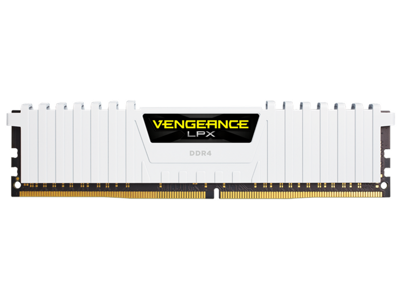 Corsair Vengeance LPX DDR4-3200 - 16GB - CL16 - Dual Channel (2 pcs) - Intel XMP - Weiß