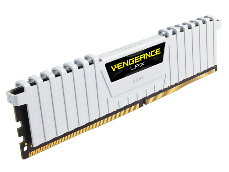 Corsair Vengeance LPX DDR4-3200 - 16GB - CL16 - Dual Channel (2 pcs) - Intel XMP - Weiß