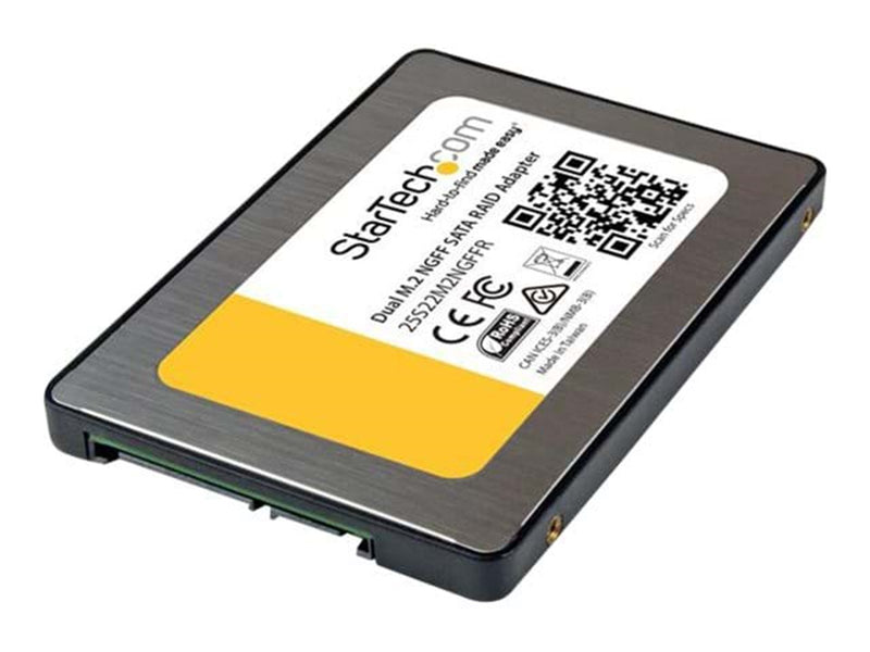 StarTech.com Dual M.2 NGFF SATA Adapter w/ RAID