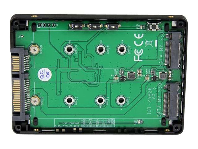 StarTech.com Dual M.2 NGFF SATA Adapter w/ RAID