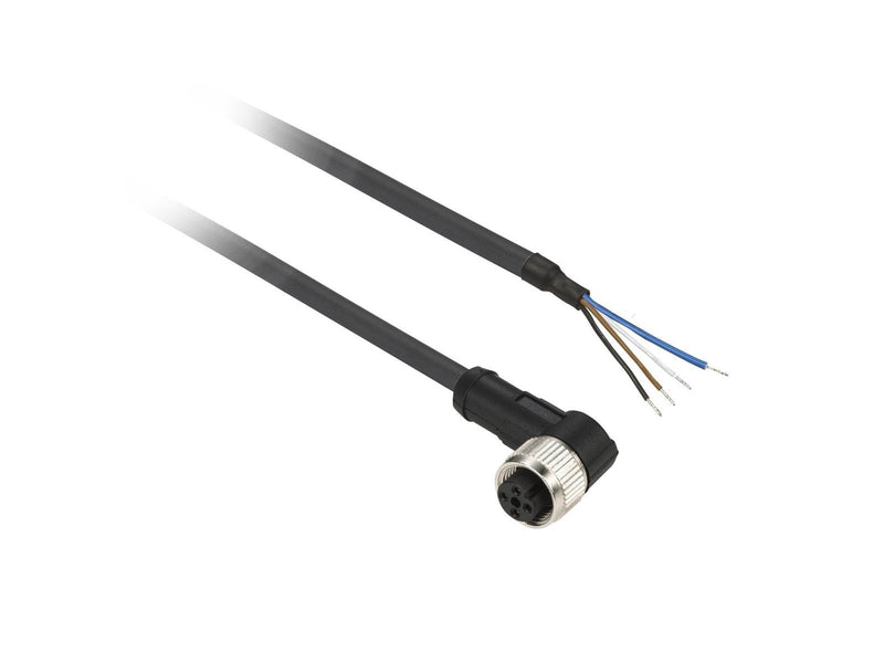 TELEMECANIQUE SENSORS Sensor cable  pur m8 4-pin female angled 5 meters xzcp1041l5