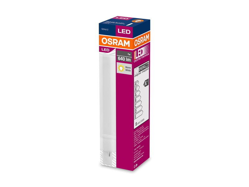 Osram LED-Lampe DULUX D 18W/830 G24d-2