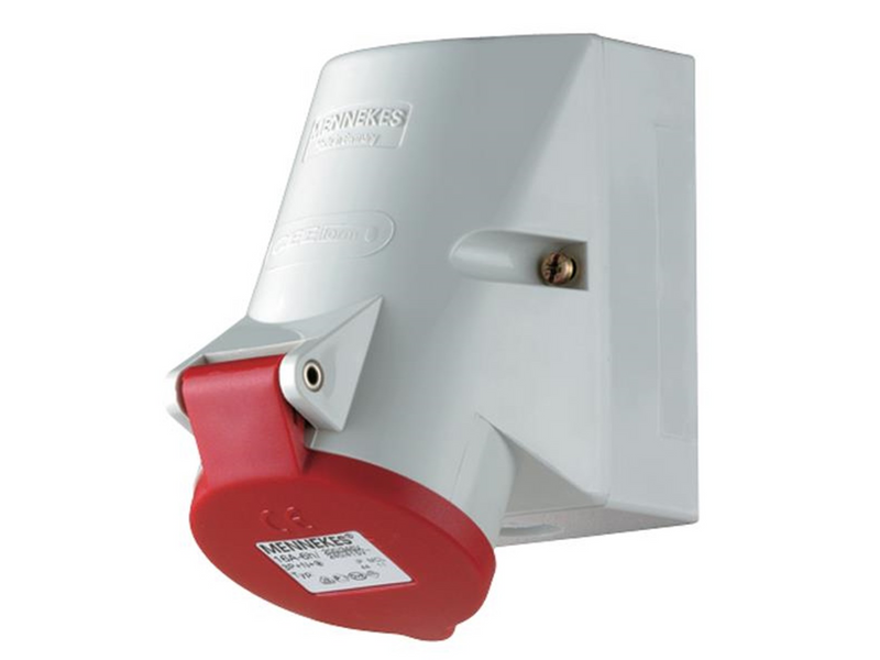 Mennekes Wall mounted recept. 16a5p6h400v ip44