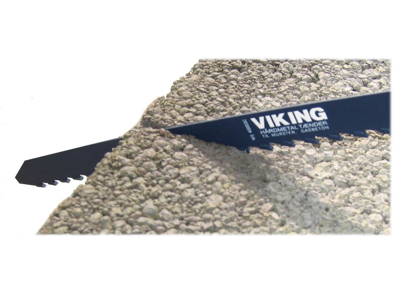 Viking Carbide Cut TCT Reciprocating sawblade Length 235mm 2TPI for brick cutting