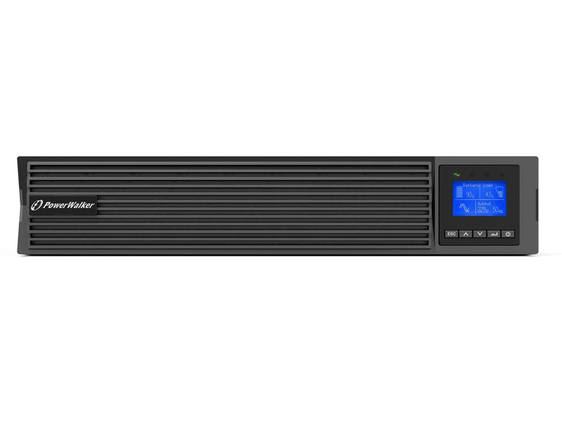 BlueWalker 10122199 - PowerWalker VFI ICR IoT - 3000VA/3000W - On-Line UPS